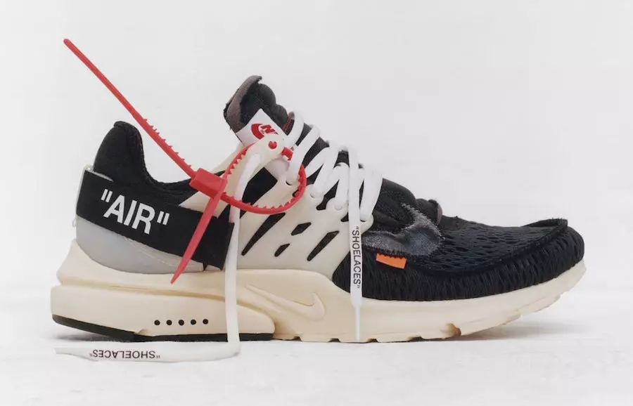 Белы Nike Air Presto Virgil Abloh