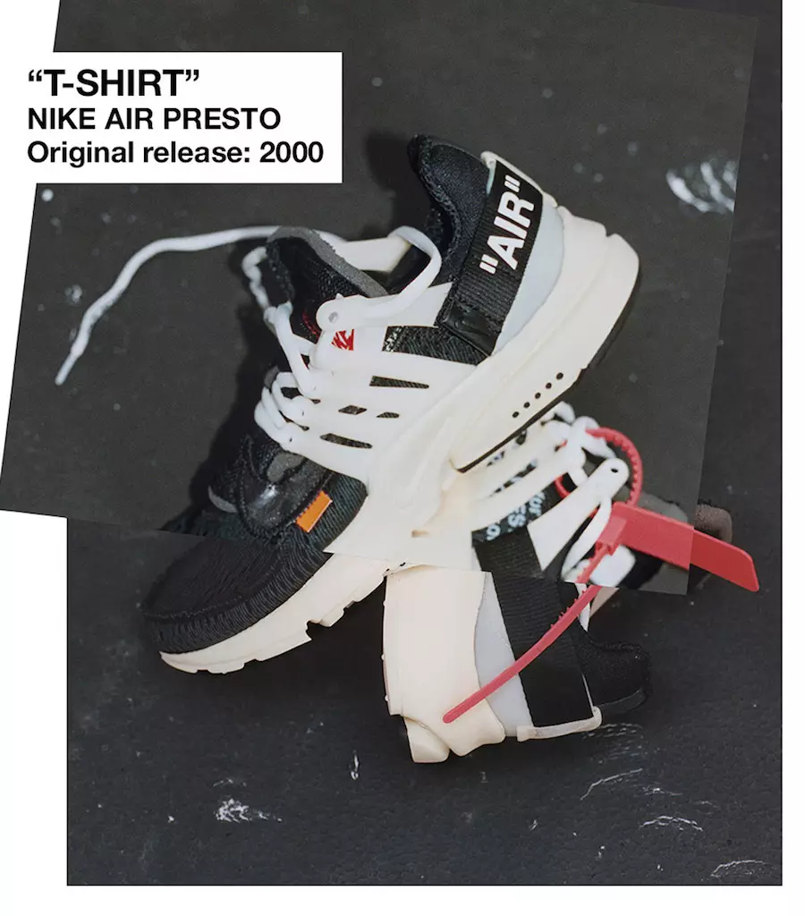 Off-White Nike The Ten Air Presto Tombola Udgivelsesdato