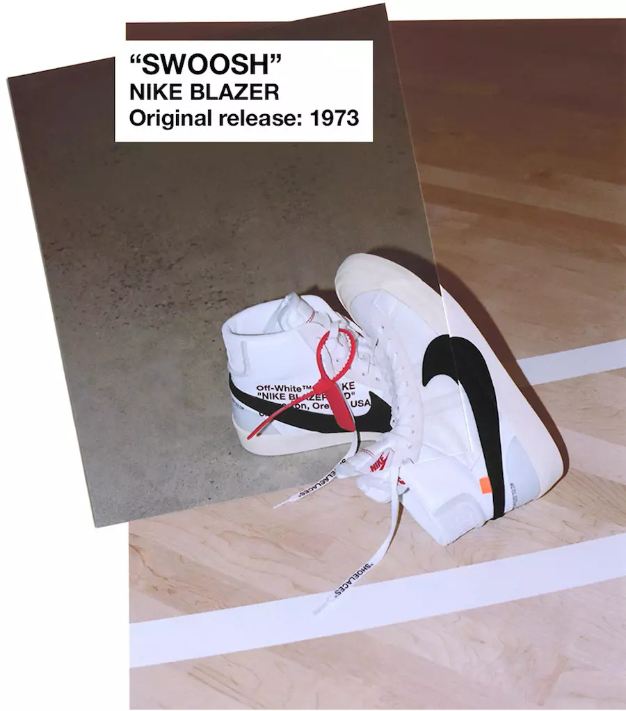 Off-White Nike The Ten Raffle Дата на издаване