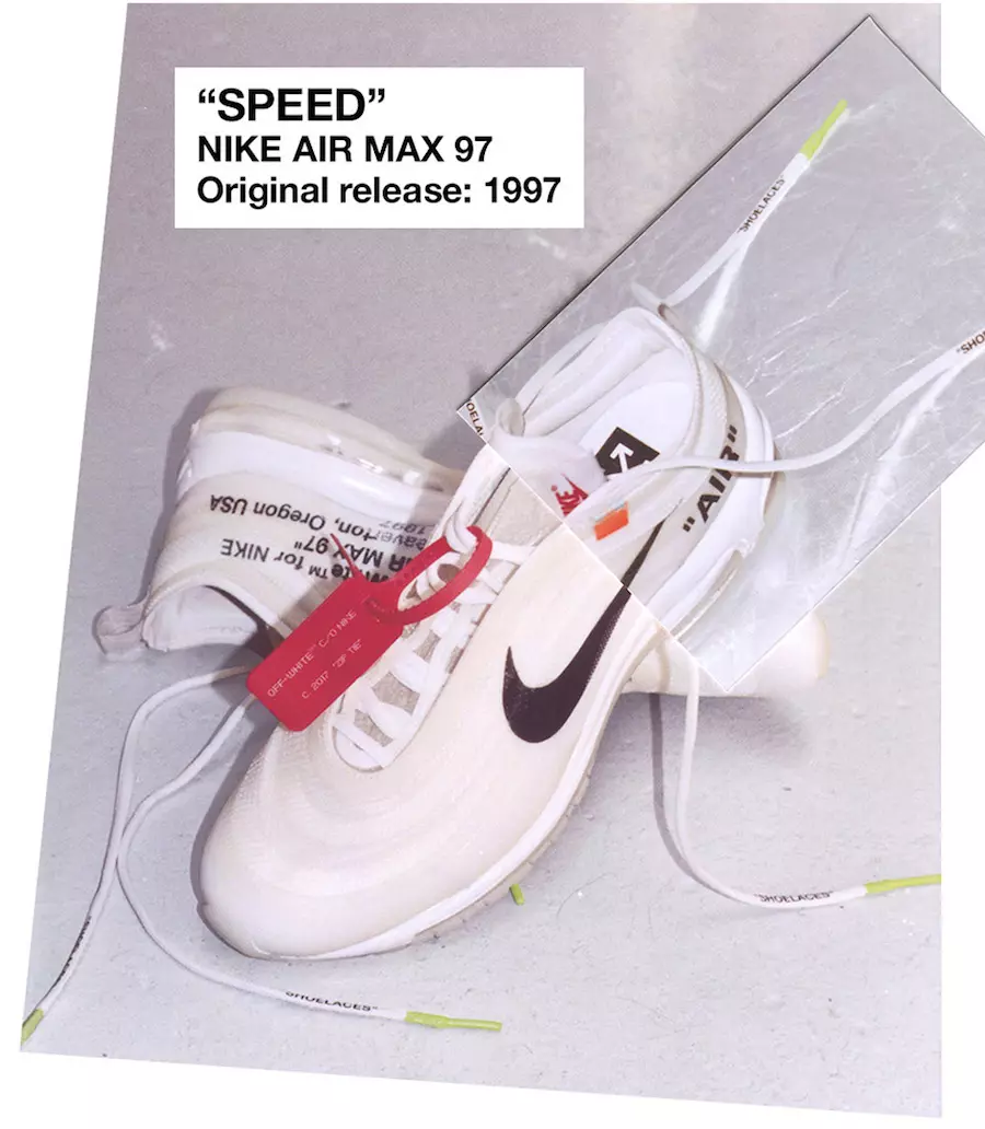 Off-White Nike The Ten Raffle Дата на издаване