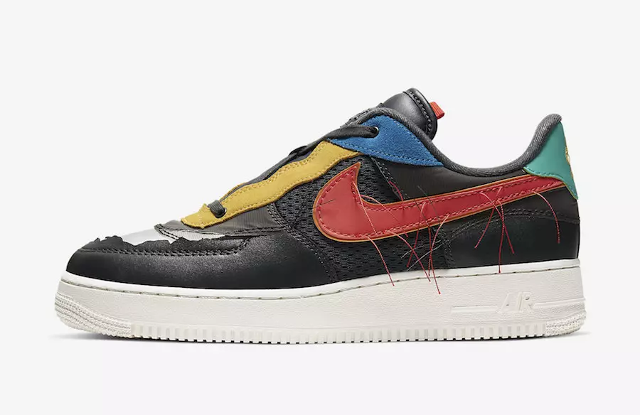 Nike Air Force 1 Low BHM Black istorijos mėnuo, 2020 m. CT5534-001 išleidimo data