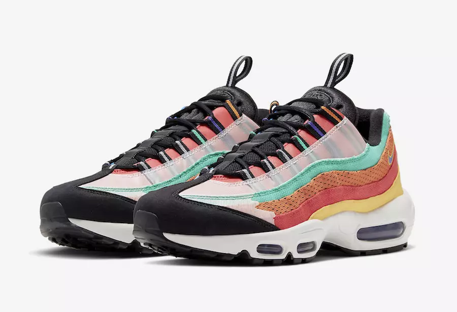 Nike Air Max 95 BHM qora rangdagi tarix oyi 2020 CT7435-901 chiqarilgan sana