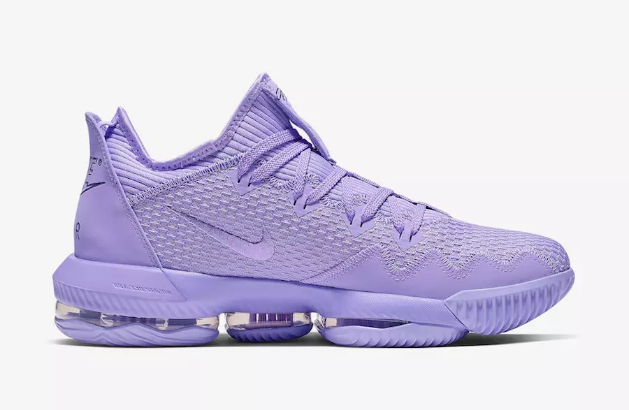 Nike LeBron 16 Low Purple CI2668-500 Megjelenés dátuma