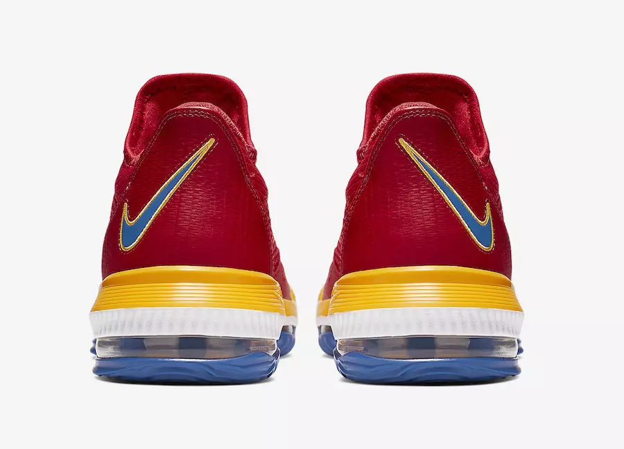 Nike LeBron 16 Low SuperBron CK2168-600 Data de lançamento