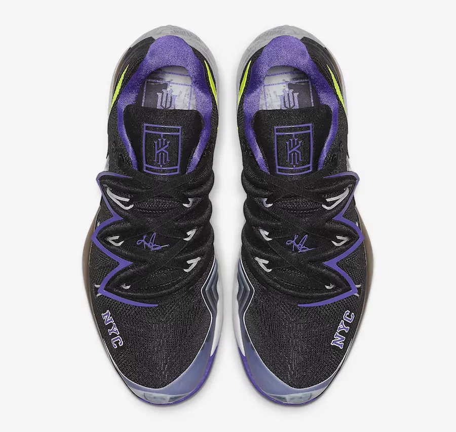 NikeCourt Air Zoom Vapor X Kyrie 5 NYC BQ5952-002 Çıkış Tarihi