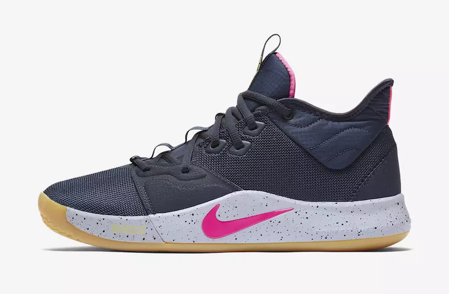 Nike PG 3 Obsidian Pink Blast AO2607-401 Дата выпуску