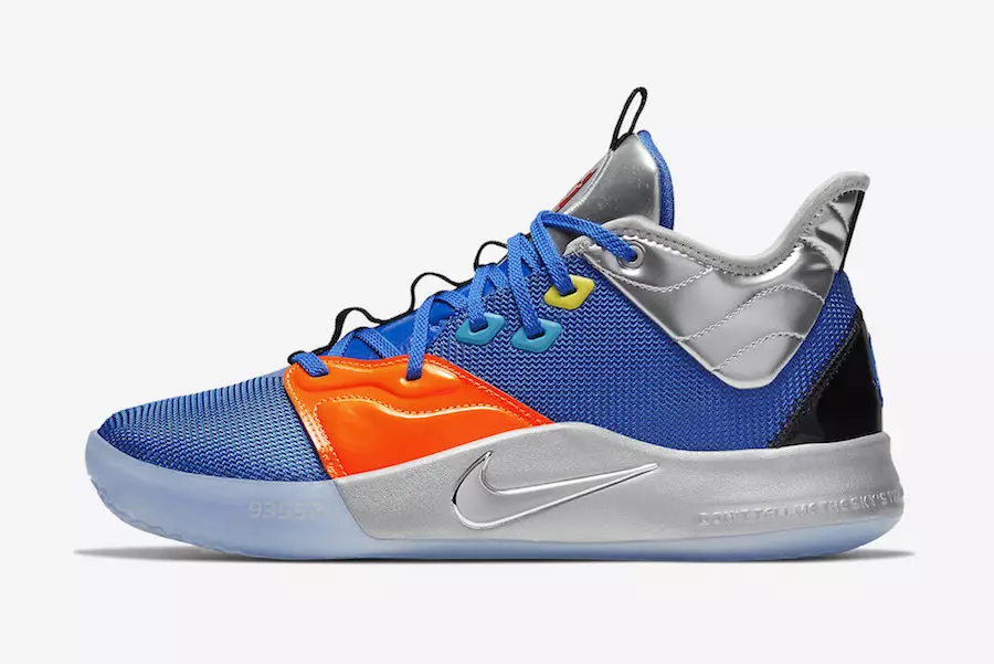 Nike PG 3 NASA Blue CI2667-400 Санаи барориши