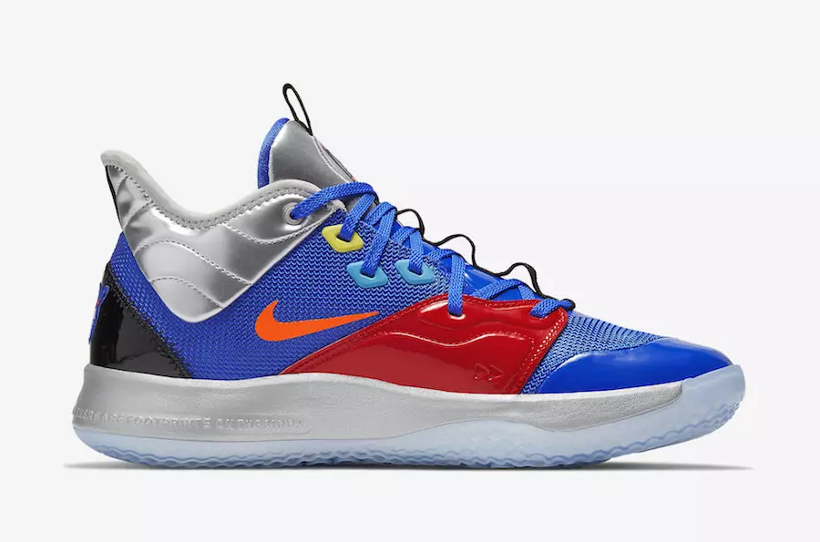 Nike PG 3 NASA Blue CI2667-400 Датум на издавање