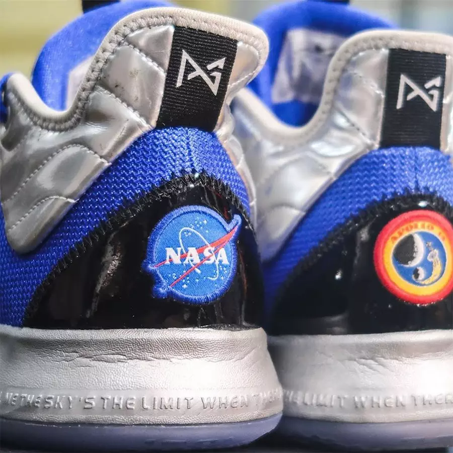 Nike PG 3 NASA zils izlaišanas datums