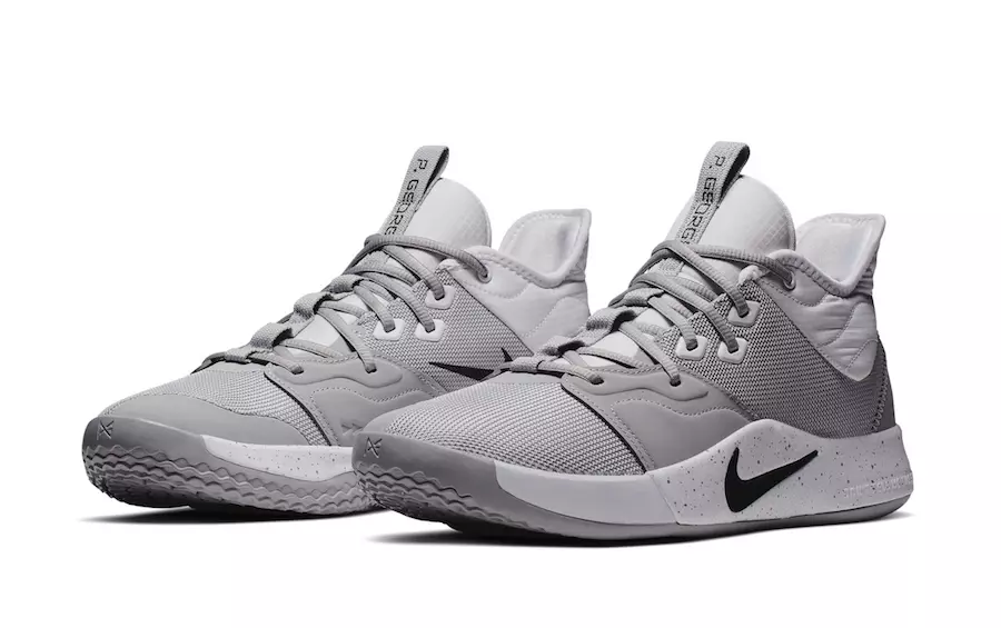 تاريخ إصدار Nike PG 3 Team Bank باللون الرمادي