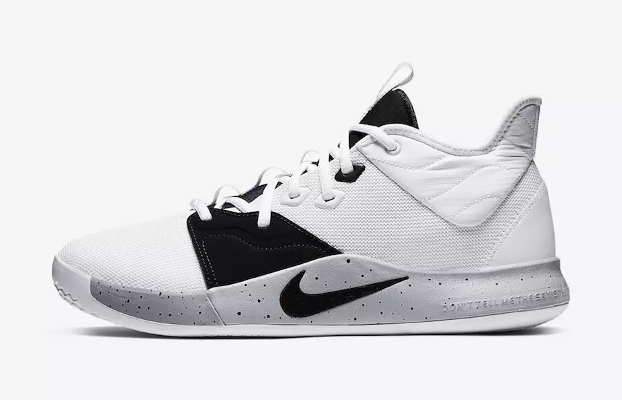 Nike PG 3 Moon White Black AO2607-101 Дата на издаване