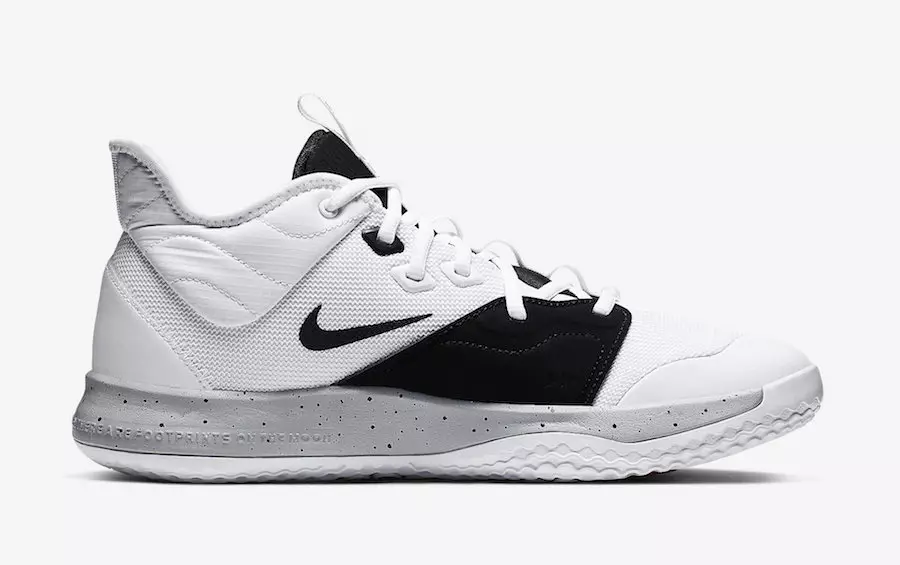 Nike PG 3 ירח לבן שחור AO2607-101 תאריך יציאה