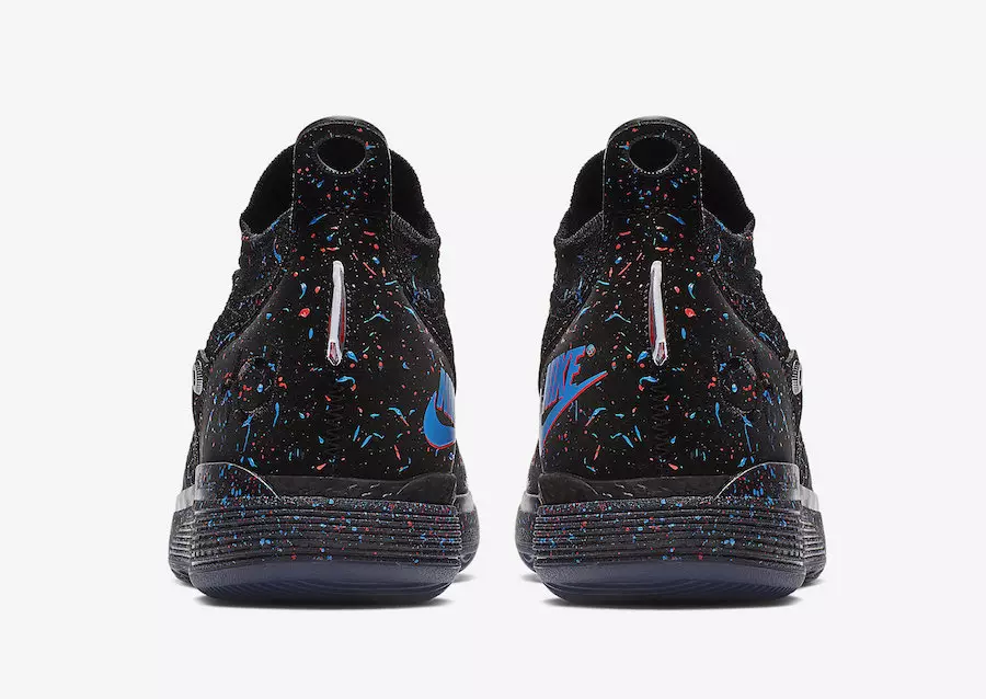 Nike KD 11 Black Bright Crimson Photo Blue AO2604-007 Ngày phát hành