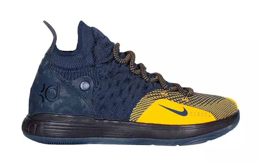 Nike KD 11 Inayotolewa katika Rangi za Michigan