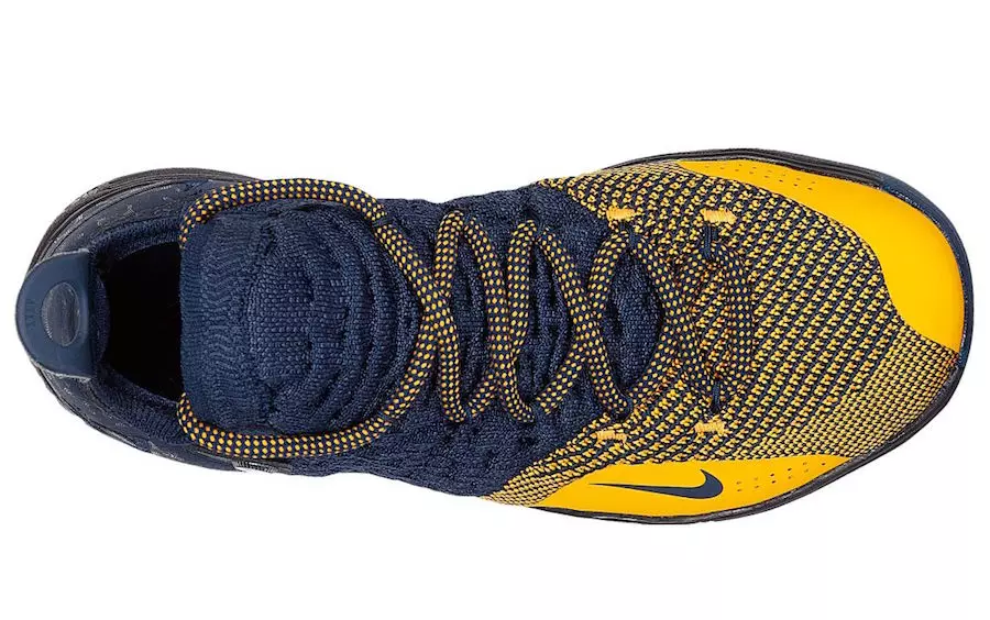 Nike KD 11 Michigan College Navy University Gold AO2604-400 გამოშვების თარიღი