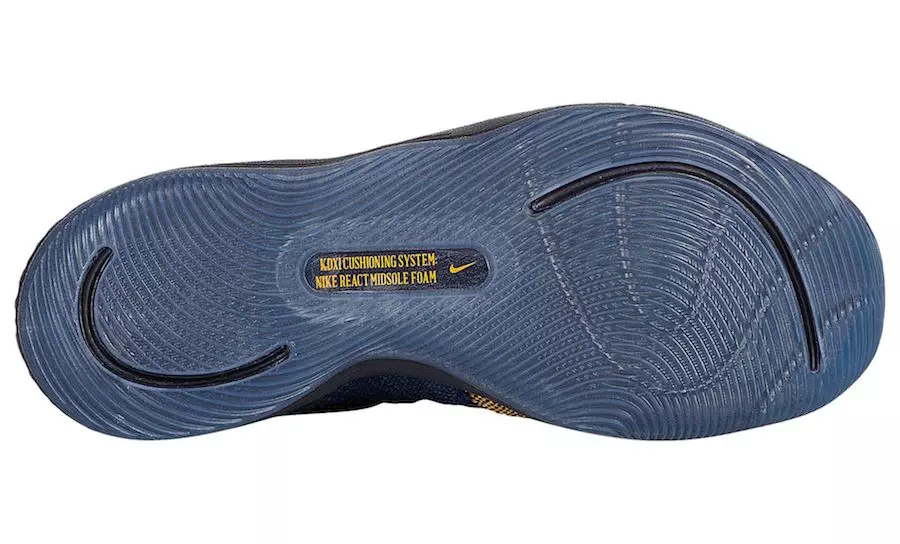 Nike KD 11 Michigan College Navy University Gold AO2604-400 Data de llançament