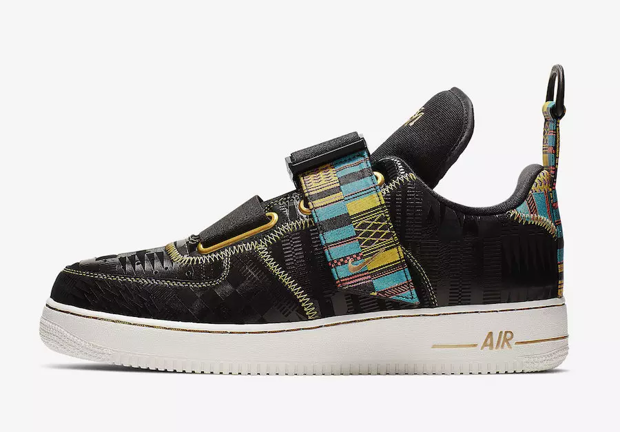 Nike Air Force 1 Utility BHM Black History Month BV7783-001 Tanggal Rilis