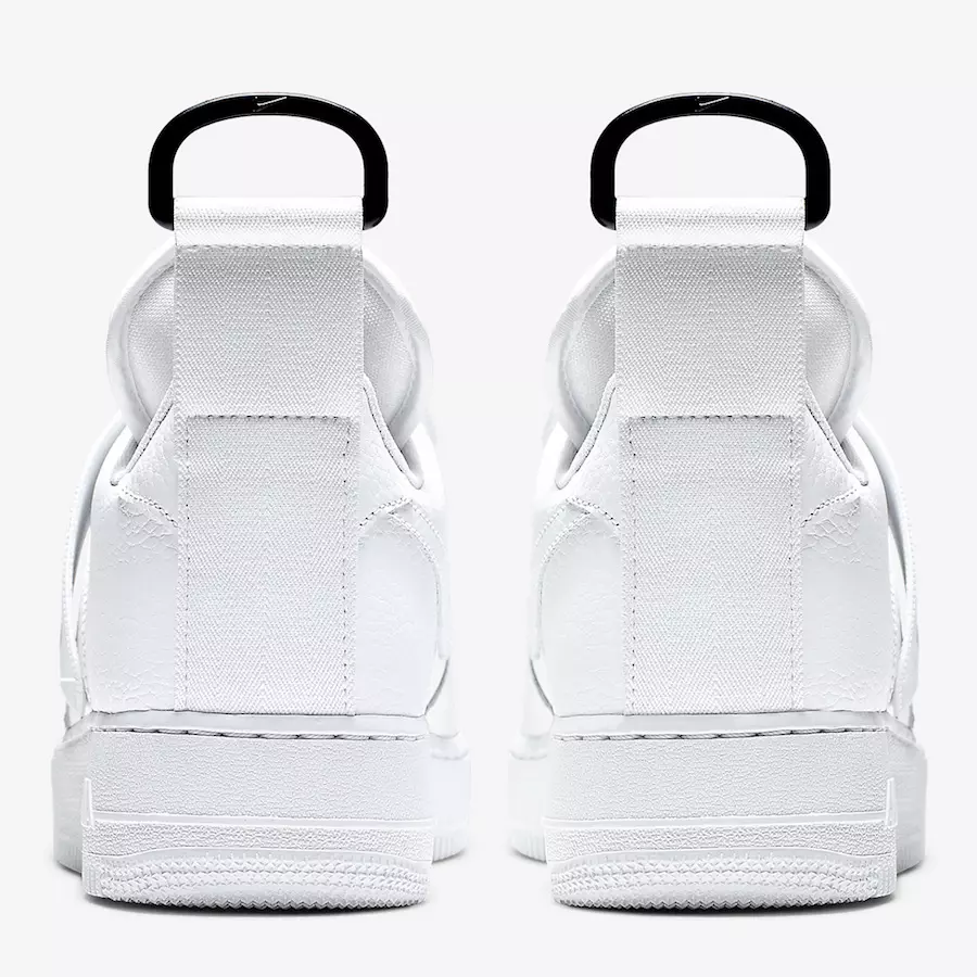 Nike Air Force 1 Utility Biały Czarny AO1531-101 Data premiery