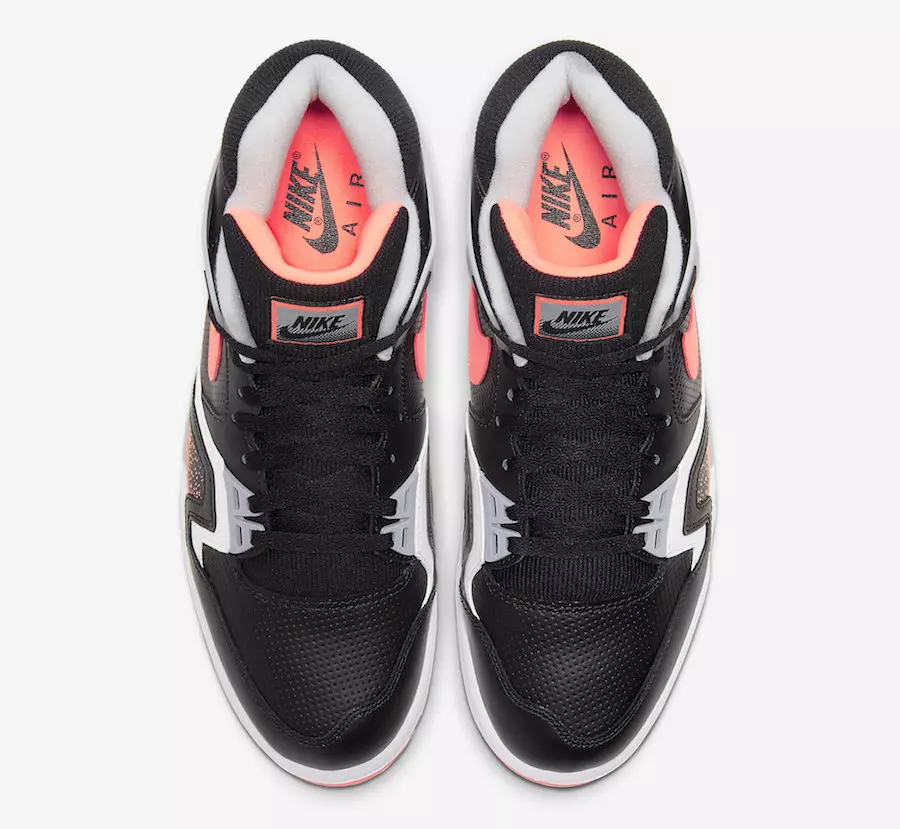 Nike Air Tech Challenge 2 Black Lava CQ0936-001 מעלדונג טאָג