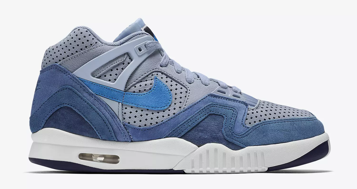 Nike Air Tech Challenge 2 Serangan Cepat Oranye Biru