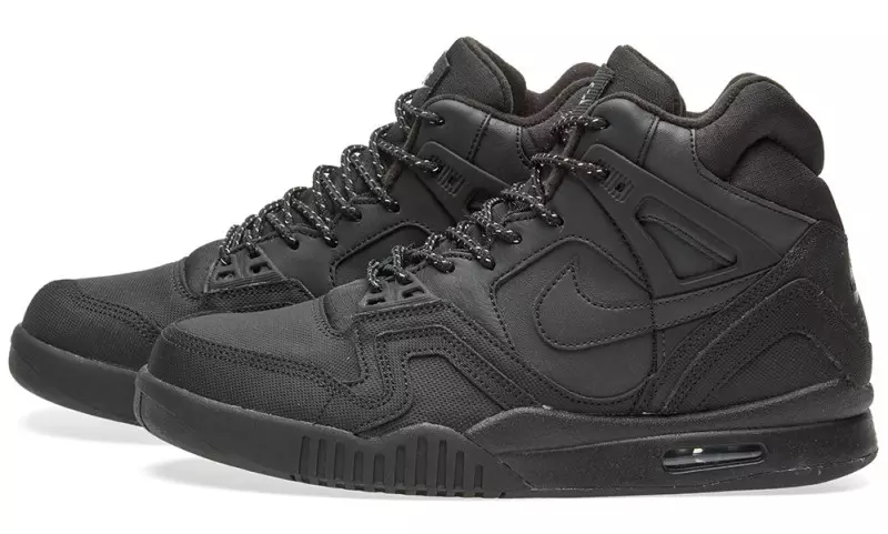 Nike Air Tech Challenge II Triple Nero Invernale