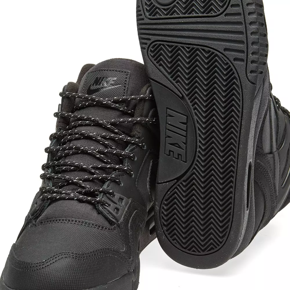 Nike Air Tech Challenge II Triple Black Winterized