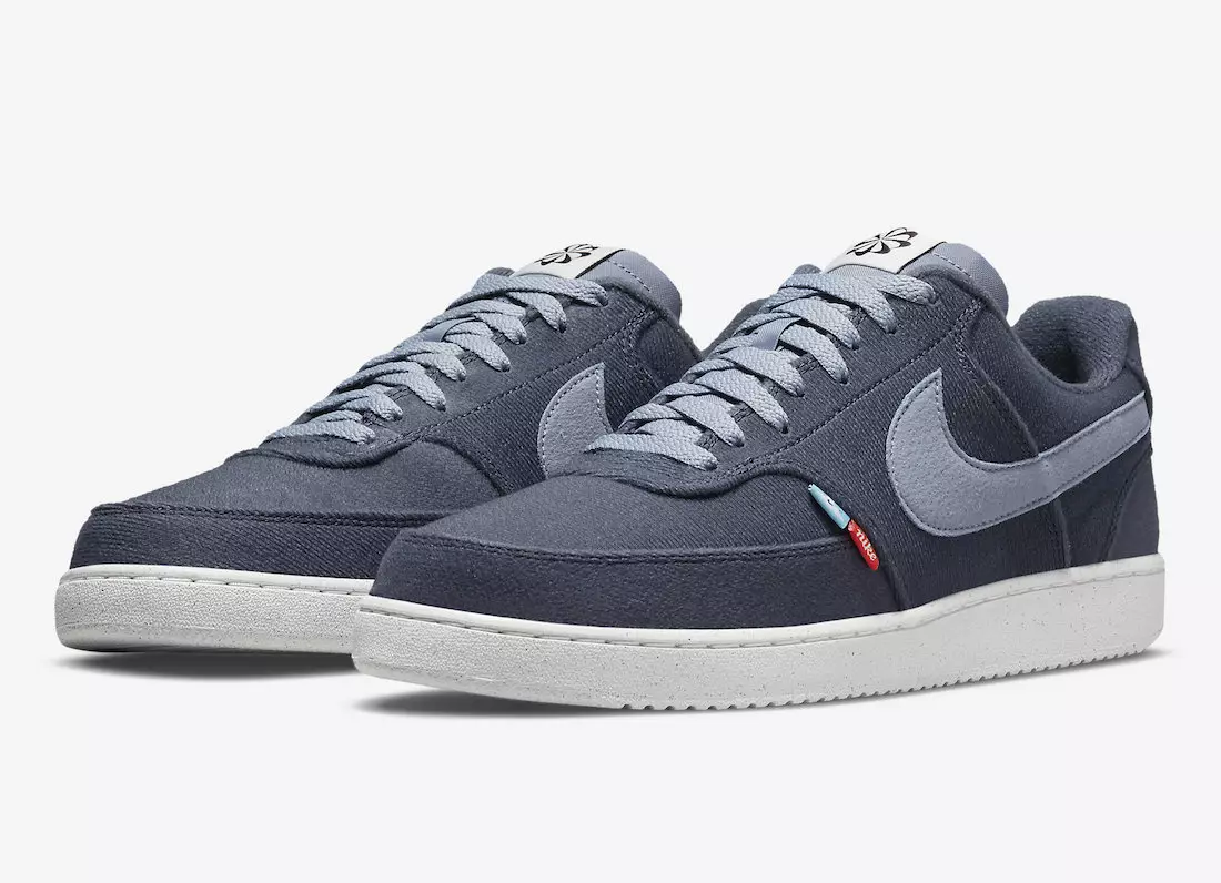 Nike Court Vision Low Next Nature Thunder Blue DM0836-400 худалдаанд гарсан огноо