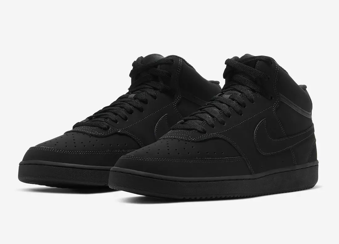 Nike Court Vision Mid Black CU6620-001 Data de llançament