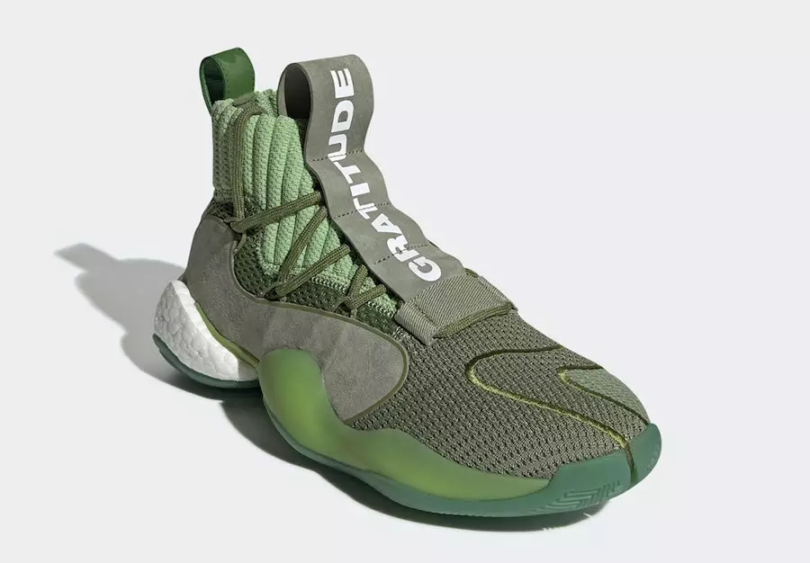 Pharrell adidas Crazy BYW X Green EG7729 Data de llançament