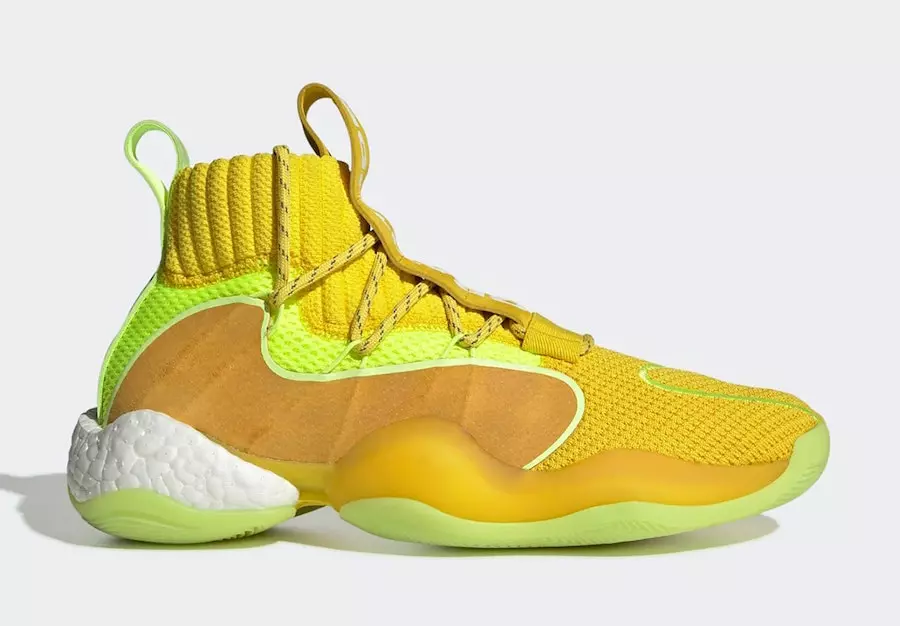 Pharrell Adidas Crazy BYW X Amarelo EG7724 Data de lançamento