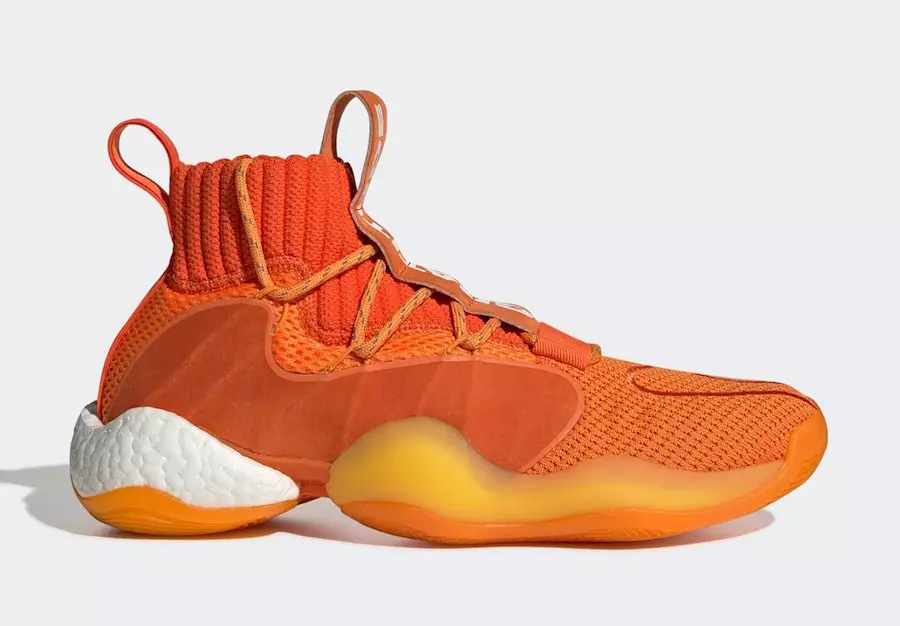 Pharrell adidas Crazy BYW X Orange EG7728 Дата выпуска