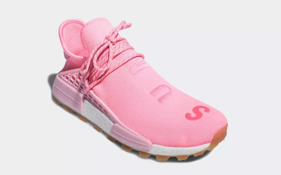 Pharrell adidas NMD Hu Trail Sun Calm Pink Gum EG7740 Megjelenés dátuma