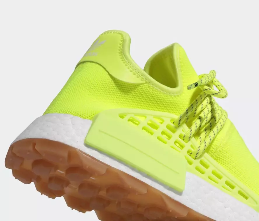 تاريخ إصدار Pharrell adidas NMD Hu Trail Solar Yellow Know Soul EF2335