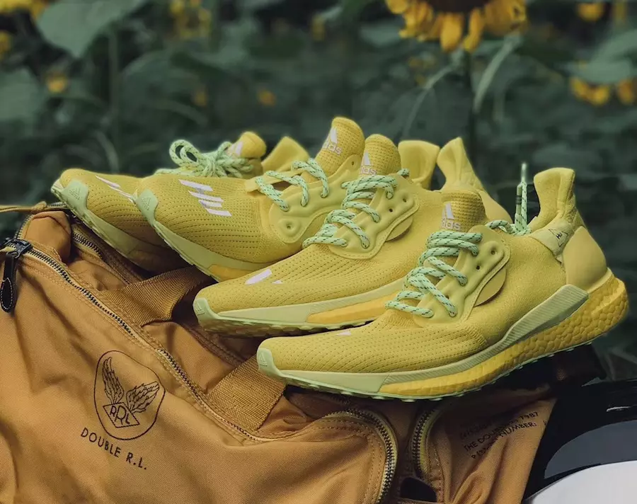 ファレル・ウィリアムス adidas Solar Hu Glide Yellow 発売日