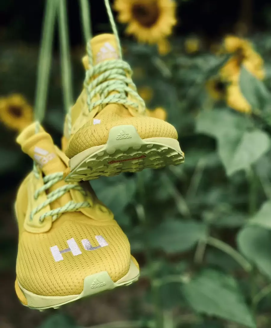 Pharrell Williams أديداس Solar Hu Glide Yellow تاريخ الإصدار