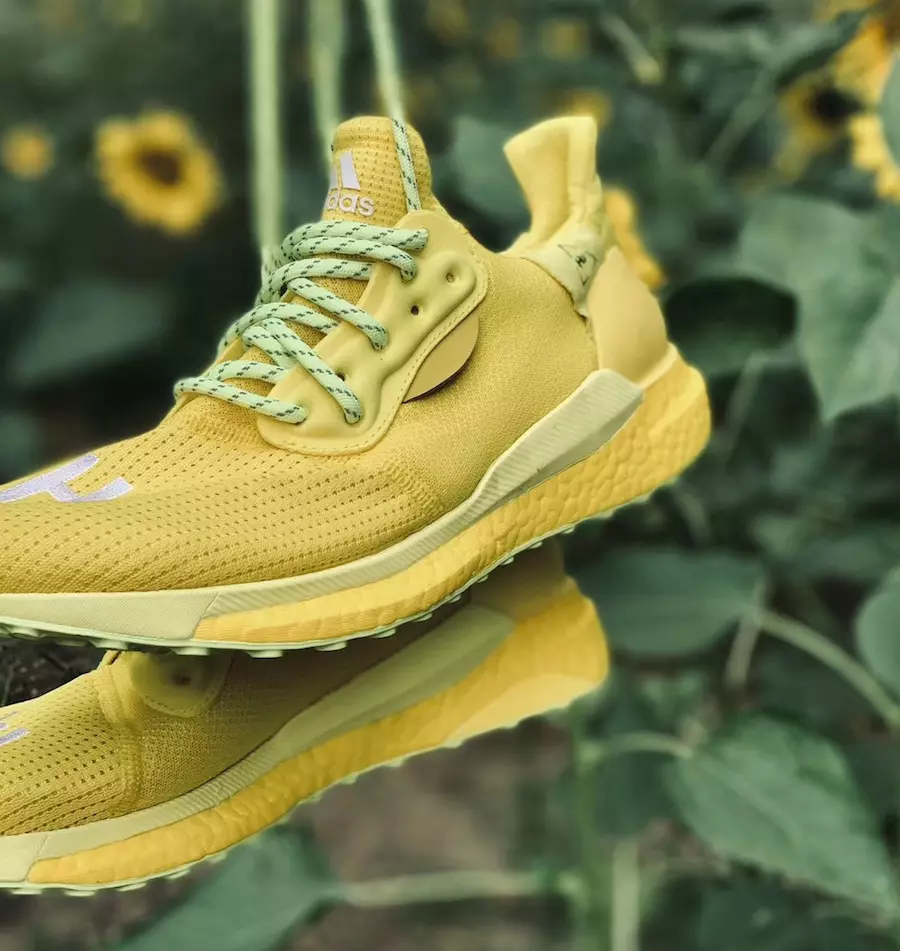 Pharrell Williams adidas Solar Hu Glide Yellow Megjelenés dátuma