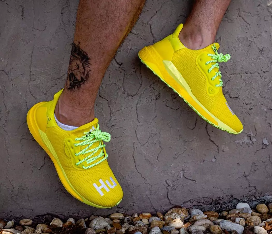 Adidas Solar Hu Glide Yellow Дата выпуску