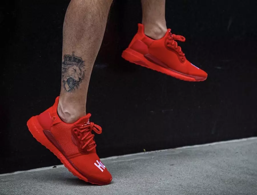 Pharrell Williams adidas Solar Hu Glide Red Buraxılış tarixi