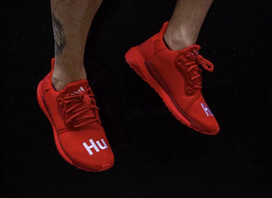 Pharrell Williams adidas Solar Hu Glide Red Release Datum