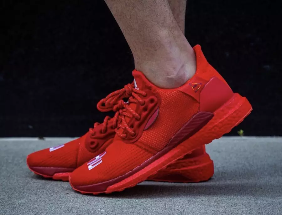 Pharrell Williams adidas Solar Hu Glide Red išleidimo data