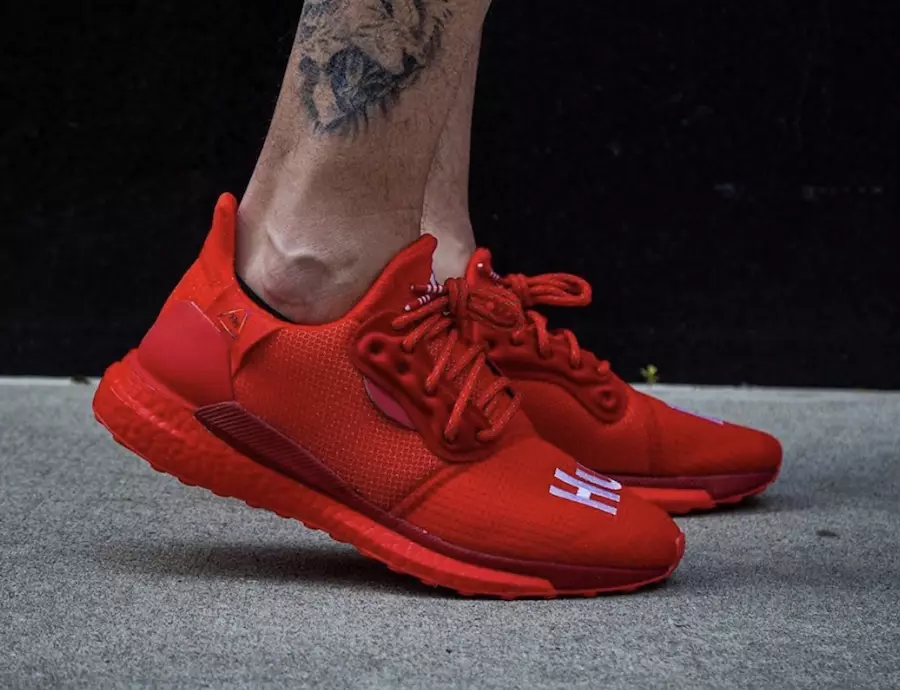 Pharrell Williams Adidas Solar Hu Glide Red Julkaisupäivä