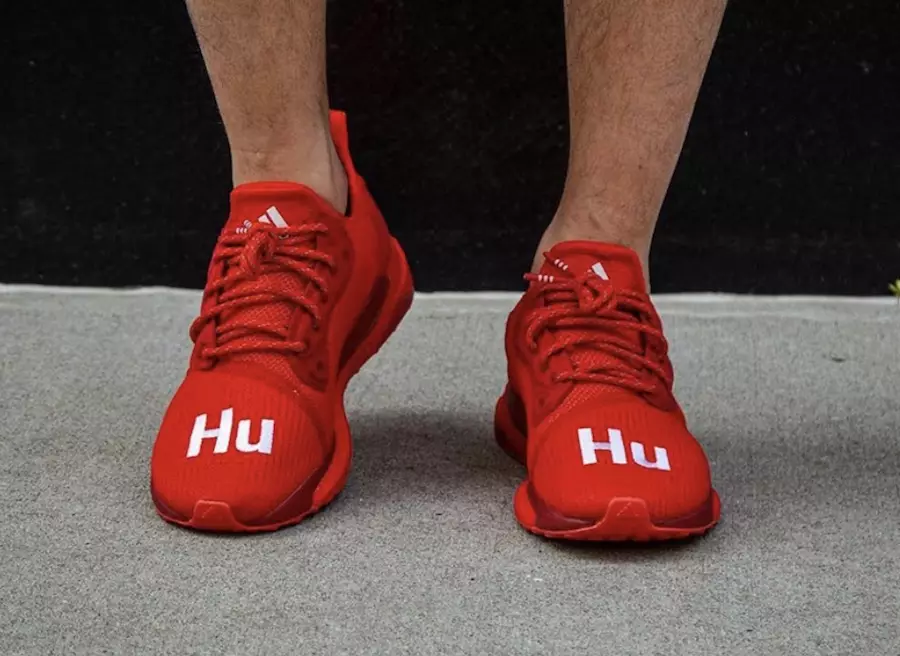 Pharrell Williams adidas Solar Hu Glide Red Թողարկման ամսաթիվ