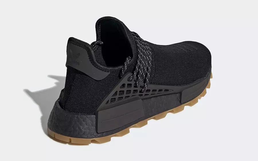 Pharrell adidas NMD Hu Black Gum EG7836 ဖြန့်ချိသည့်ရက်စွဲ