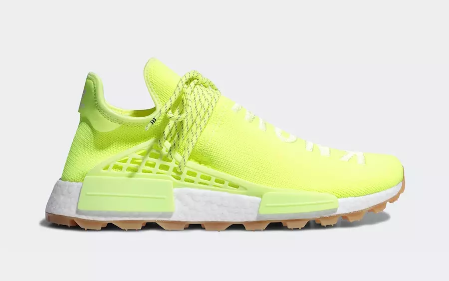 Pharrell adidas NMD Hu Solar Amarelo EF2335 Data de lançamento