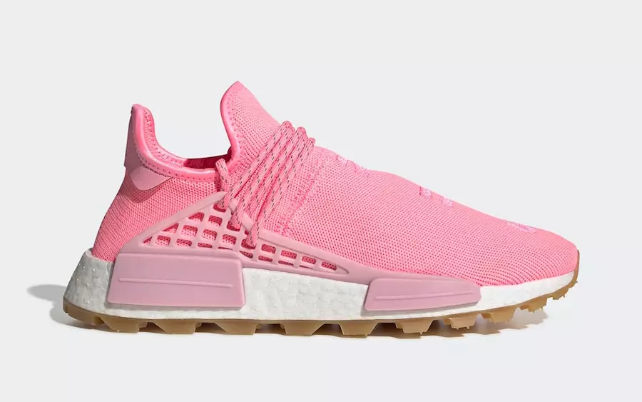 Pharrell adidas NMD Hu Pink Gum EG7740 Megjelenés dátuma