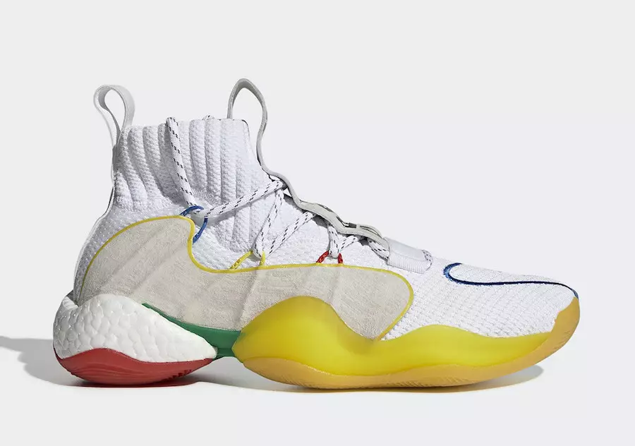 Pharrell adidas Crazy BYW LVL X White EF3500 Data lansării