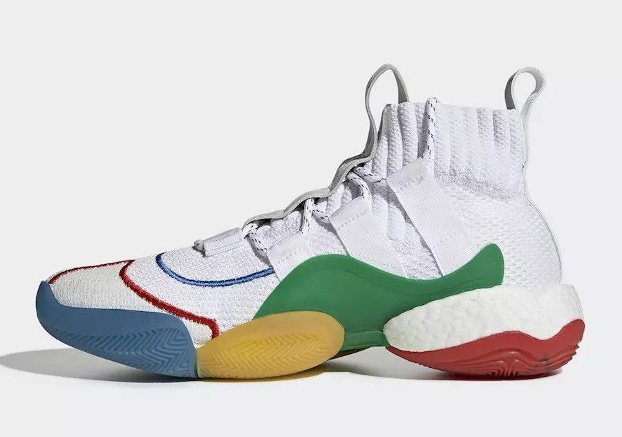 Pharrell adidas Crazy BYW LVL X White EF3500 шығарылым күні