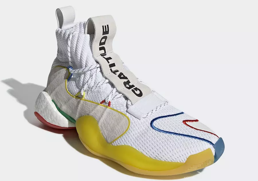 Pharrell adidas Crazy BYW LVL X White EF3500 Ημερομηνία κυκλοφορίας