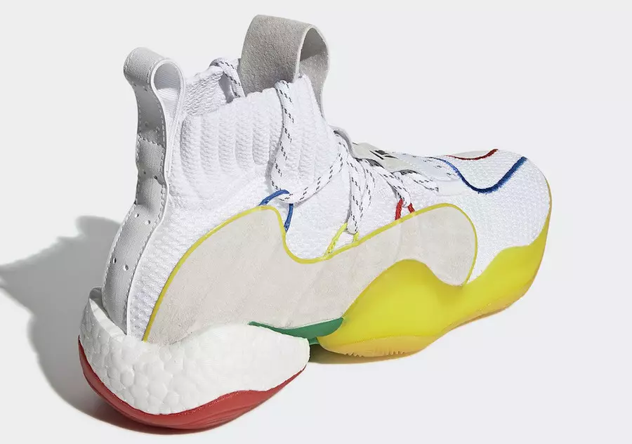 Pharrell Adidas Crazy BYW LVL X White EF3500 худалдаанд гарсан огноо