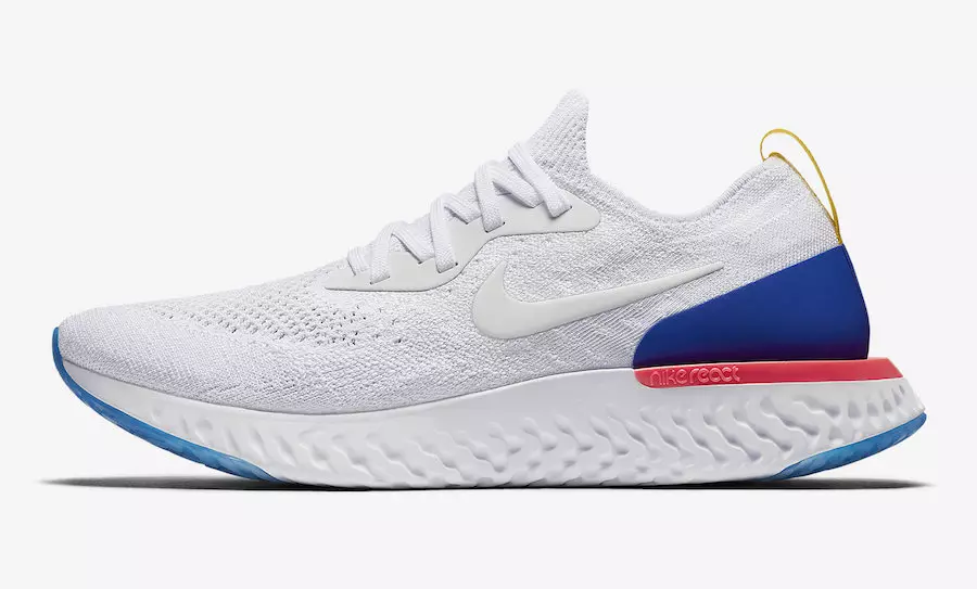 Giá ngày phát hành Nike Epic React Flyknit White AQ0067-101